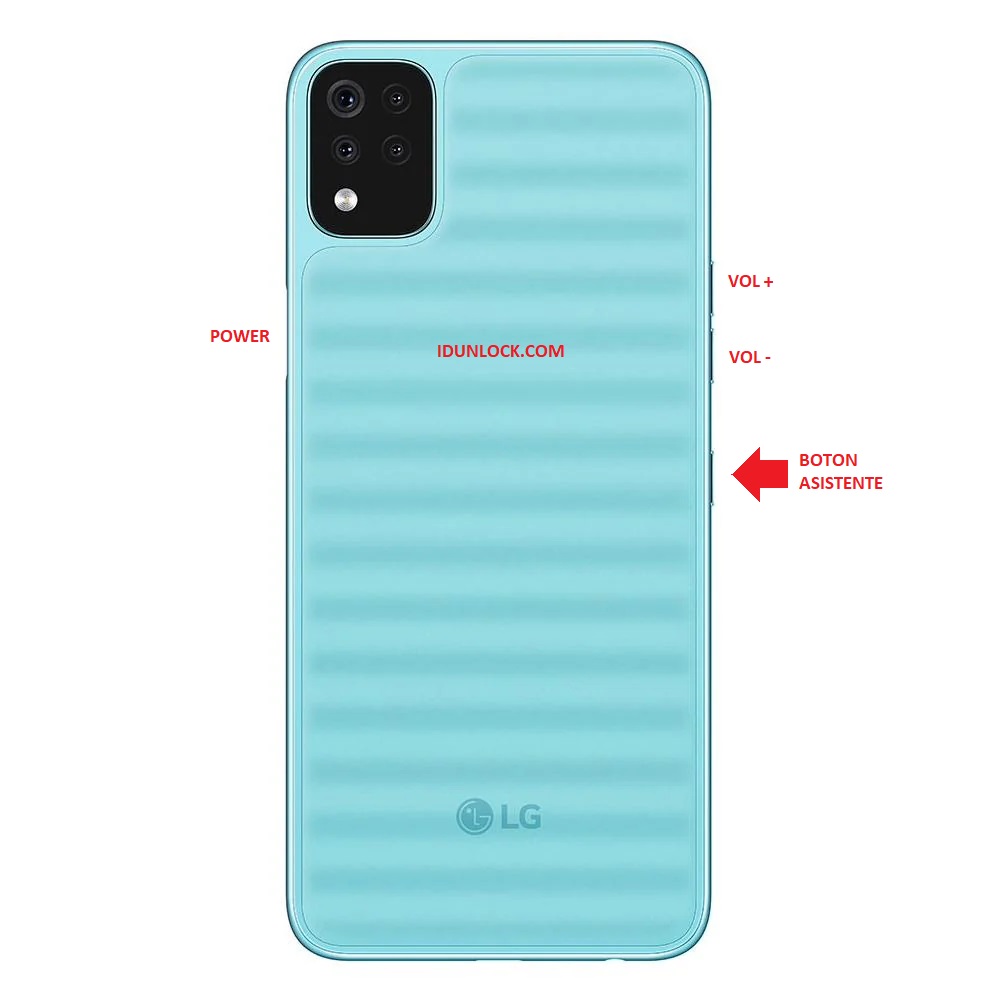 boton de asistente lg k42 para frp via unlocktool